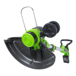 Триммер аккумуляторный GREENWORKS G24LT30K4 (2110407UB) [24В, 1х4.0 Ач, з/у]