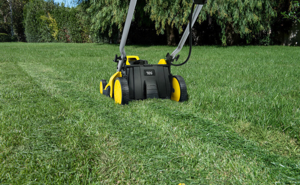 Газонокосилка аккумуляторная KARCHER LMO 36-40 Set *EU (1.444-450) [36В, 1х5.0 Ач, з/у]