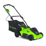 Газонокосилка аккумуляторная GREENWORKS GD40LM16X (2517907) [40В, без акб и з/у]