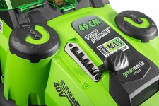 Газонокосилка аккумуляторная GREENWORKS G40LM49DB TwinForce (2500207) [40В, без акб и з/у]