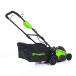 Газонокосилка аккумуляторная GREENWORKS GD40LM16X (2517907) [40В, без акб и з/у]