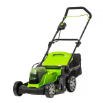 Газонокосилка аккумуляторная GREENWORKS G24X2LM41 (2512607UD) [24В, 2х4.0 Ач, з/у]