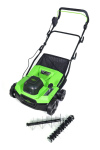Аэратор-скарификатор аккумуляторный GREENWORKS GD40SC38II (2517607) [40В, без акб и з/у]