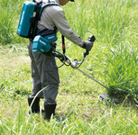 Триммер аккумуляторный MAKITA UR101CZ [2х18В, без акб и з/у]