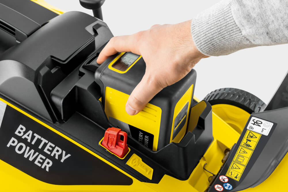 Газонокосилка аккумуляторная KARCHER LMO 36-40 Set *EU (1.444-450) [36В, 1х5.0 Ач, з/у]