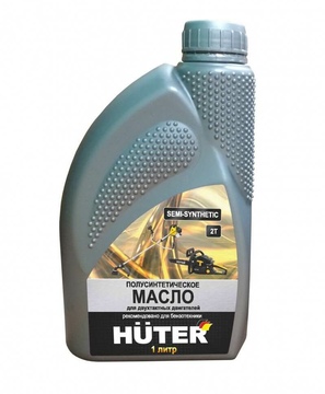 Масло 2-х тактное HUTER HP 1:50, полусинтетическое, 1л. (73/8/3/2)