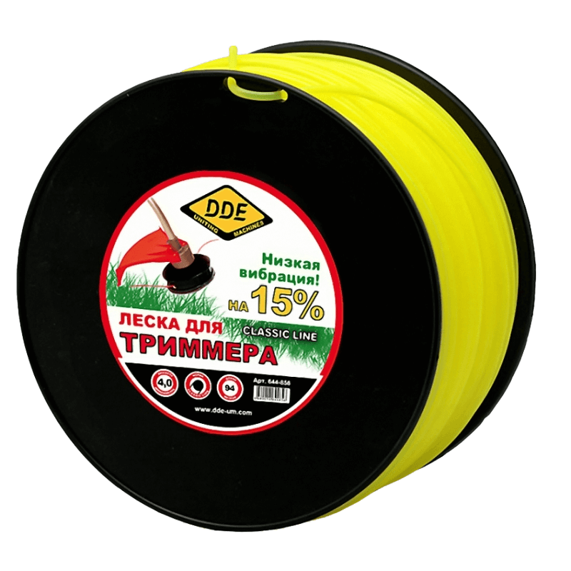 Леска триммерная DDE Classic line 4.0х94м (644-856)