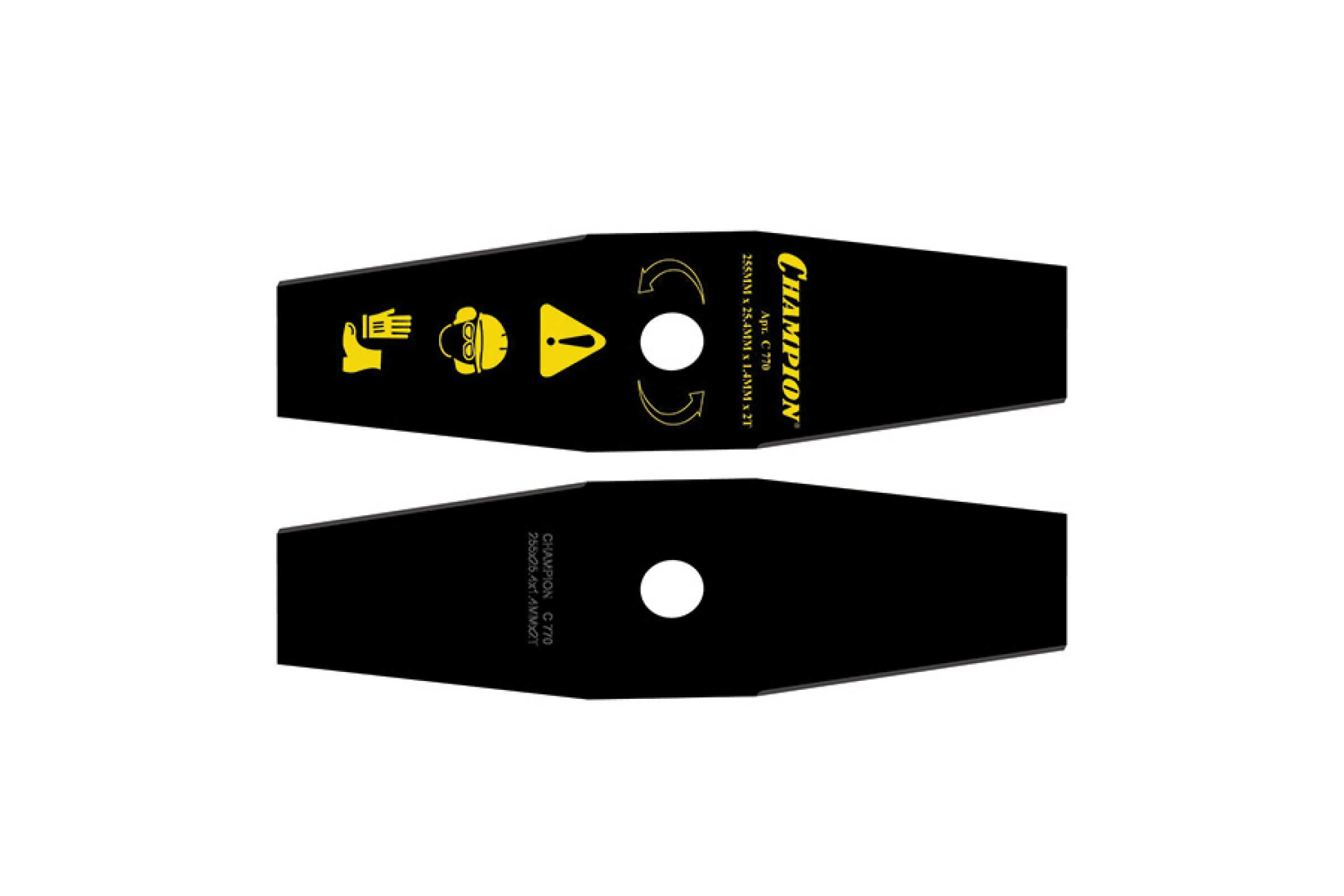 Нож CHAMPION 2Т 255х20мм (C5117)