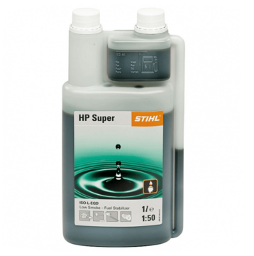 Масло 2-х тактное STIHL Super HP 1:50 полусинтетическое, с дозатором 1 литр (07813198054)