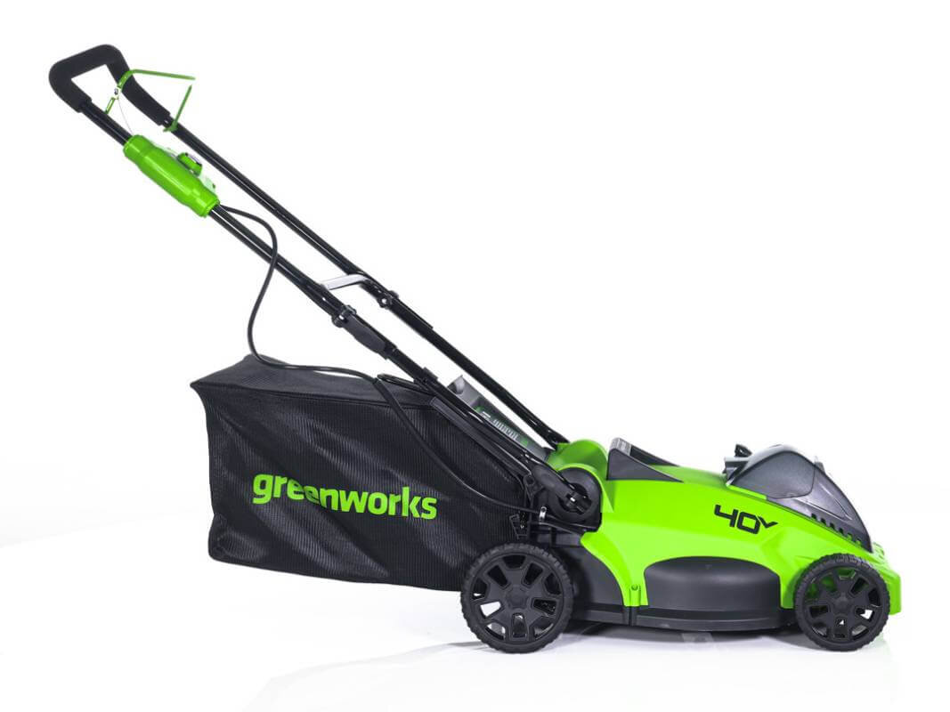 Газонокосилка аккумуляторная GREENWORKS GD40LM16XK4 (2517907UB) [40В, 1х4.0 Ач, з/у]