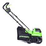 Аэратор-скарификатор аккумуляторный GREENWORKS GD40SC38IIK4 (2517607UB) [40В, 1х4.0 Ач, з/у]
