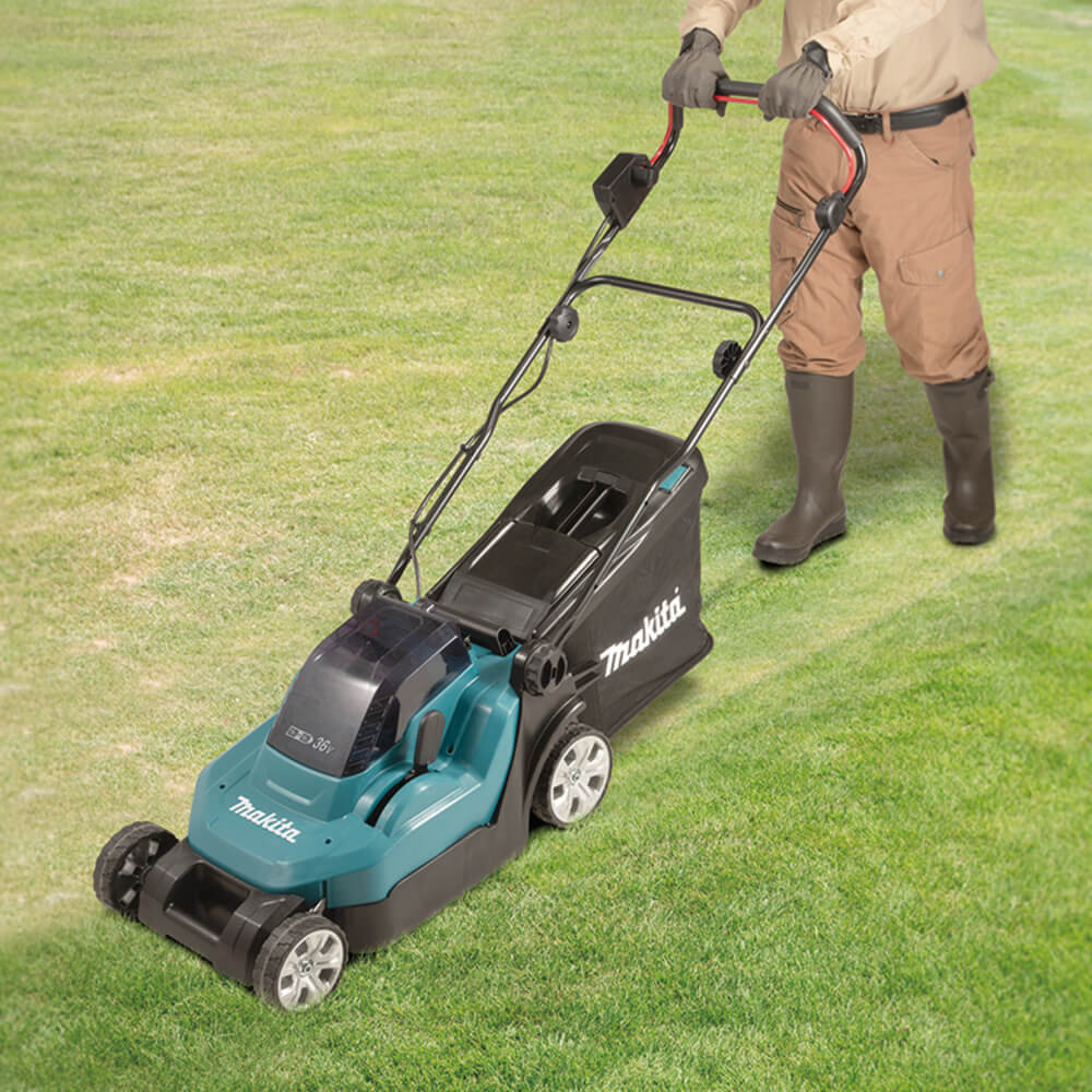 Газонокосилка аккумуляторная MAKITA DLM382Z [18В, без акб и з/у]