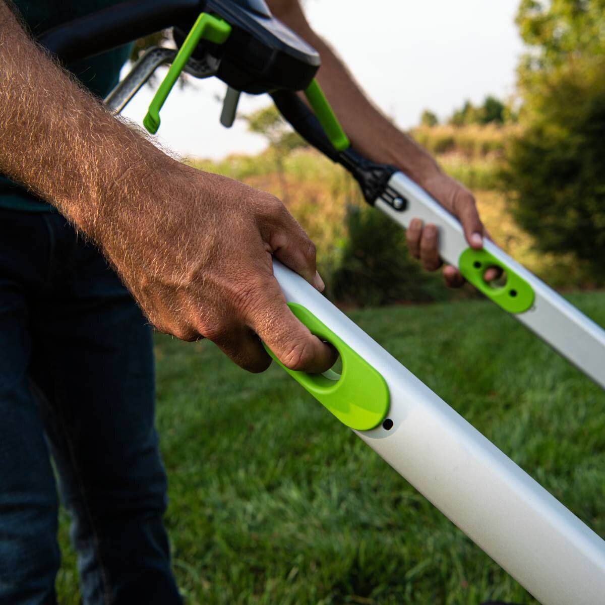 Газонокосилка аккумуляторная GREENWORKS GD60LM51SP (2514307) [60В, без акб и з/у]