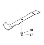 Нож для трактора правый HUSQVARNA для CTH224T (5815180-01)