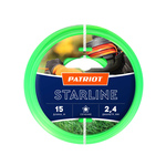 Леска триммерная PATRIOT Starline 2.4х15м (805201061)