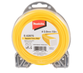 Леска триммерная MAKITA 3.0x15м (E-02870)