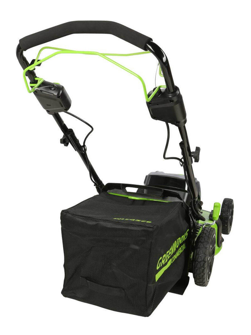 Газонокосилка аккумуляторная GREENWORKS GC82LM51SP2 (2515907) [82В, без акб и з/у]