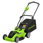 Газонокосилка аккумуляторная GREENWORKS GD40LM16XK4 (2517907UB) [40В, 1х4.0 Ач, з/у]