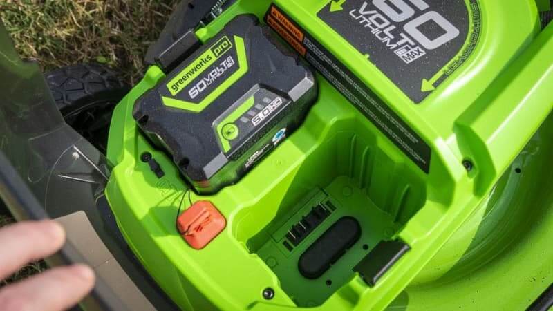 Газонокосилка аккумуляторная GREENWORKS GD60LM51SP (2514307) [60В, без акб и з/у]