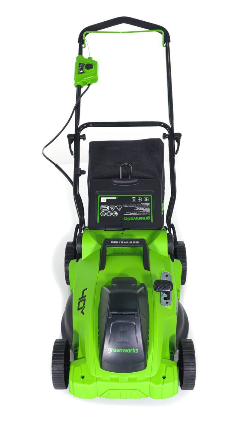 Газонокосилка аккумуляторная GREENWORKS GD40LM16XK4 (2517907UB) [40В, 1х4.0 Ач, з/у]