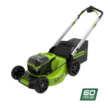 Газонокосилка аккумуляторная GREENWORKS GD60LM51SP (2514307) [60В, без акб и з/у]