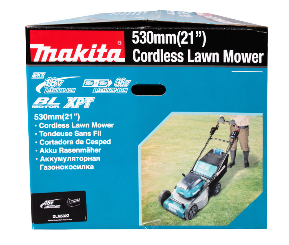 Газонокосилка аккумуляторная MAKITA DLM532Z [18В, без акб и з/у]