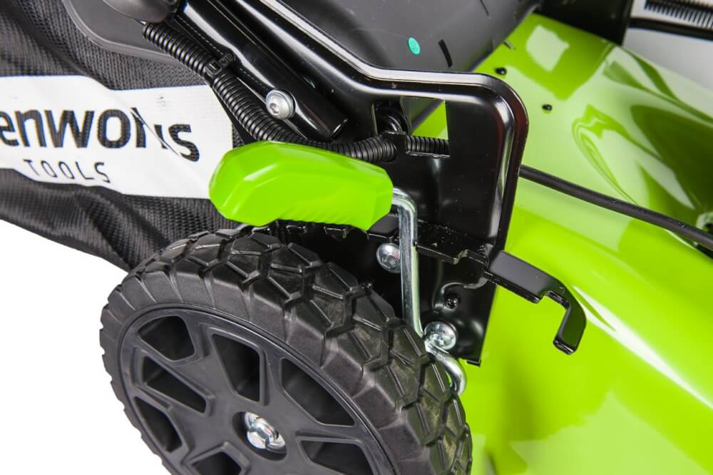 Газонокосилка аккумуляторная GREENWORKS GD60LM46HP (2502807) [60В, без акб и з/у]