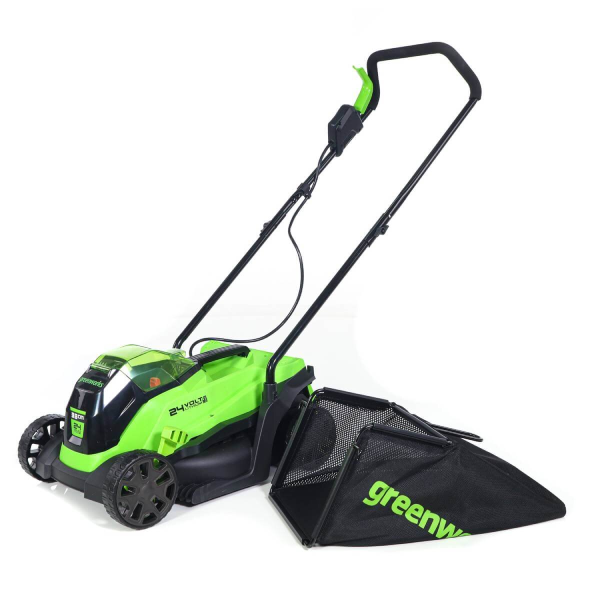 Газонокосилка аккумуляторная GREENWORKS GD24LM33 (2516107) [24В, без акб и з/у]