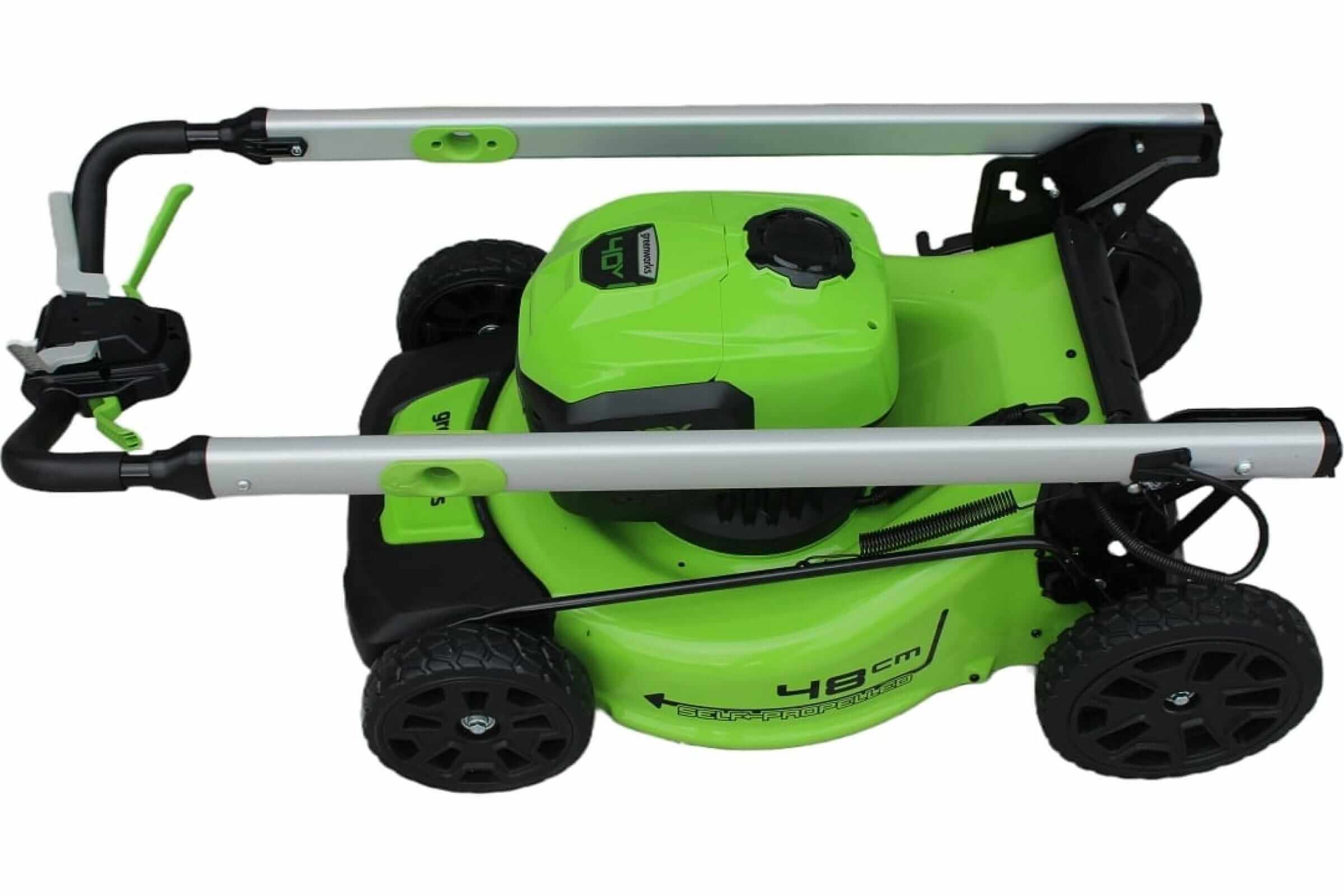 Газонокосилка аккумуляторная GREENWORKS GD40LM48SP (2517407) [40В, без акб и з/у]