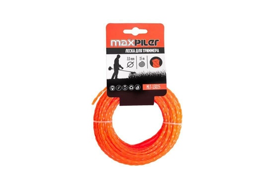 Леска триммерная MAXPILER 3.0х15м (MLT-13015)