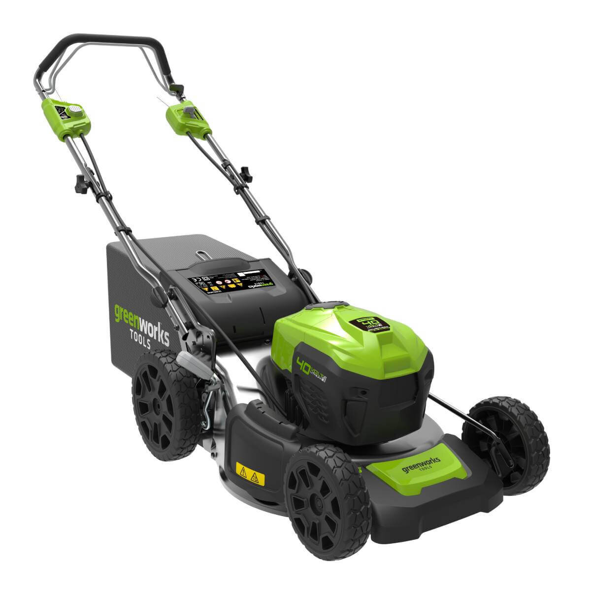 Газонокосилка аккумуляторная GREENWORKS GD40LM46SPK4 (2506807UB) [40В, 1х4.0 Ач, з/у]