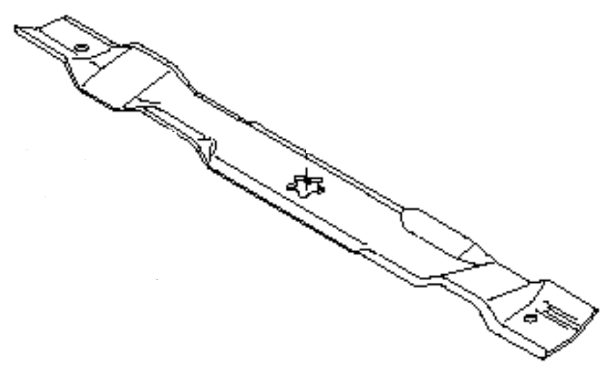 Нож для трактора HUSQVARNA для CTH126 (5324192-74)