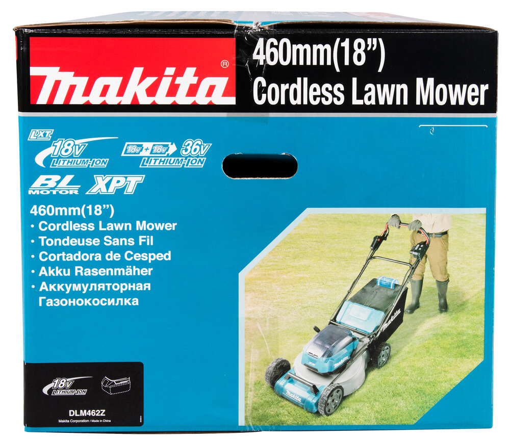 Газонокосилка аккумуляторная MAKITA DLM462Z [18В, без акб и з/у]