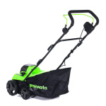 Аэратор-скарификатор аккумуляторный GREENWORKS GD40SC38IIK4 (2517607UB) [40В, 1х4.0 Ач, з/у]