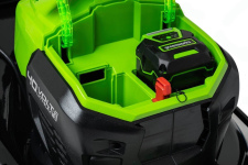 Газонокосилка аккумуляторная GREENWORKS GD40LM46SPK4 (2506807UB) [40В, 1х4.0 Ач, з/у]