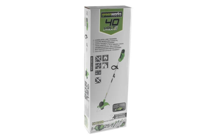 Триммер аккумуляторный GREENWORKS G40LTK4 (2101507UB) [40В, 1х4.0 Ач, з/у]