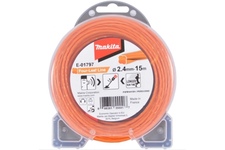 Леска триммерная MAKITA 2.4x15м (E-01797)