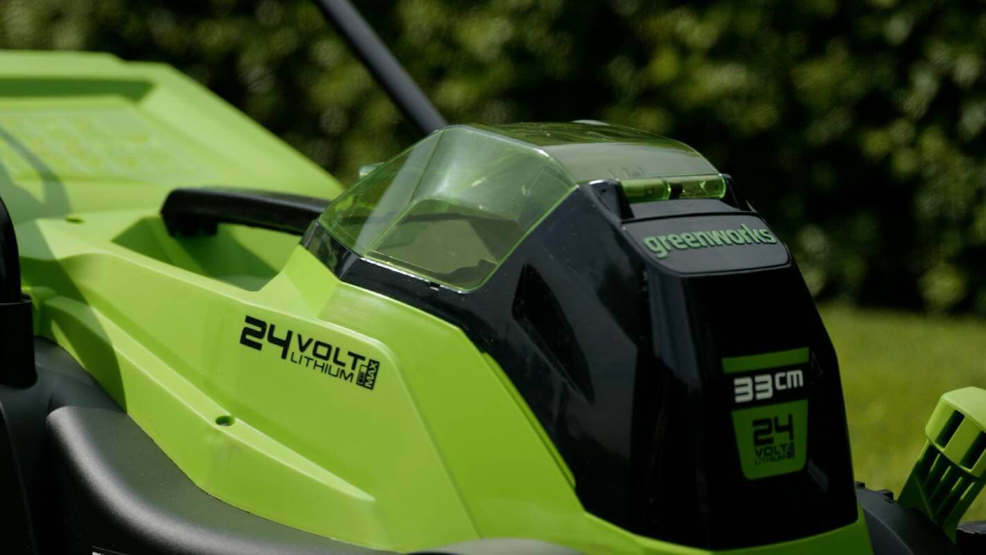 Газонокосилка аккумуляторная GREENWORKS GD24LM33 (2516107) [24В, без акб и з/у]