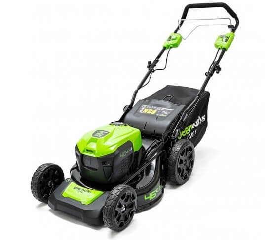 Газонокосилка аккумуляторная GREENWORKS GD40LM46SP (2506807) [40В, без акб и з/у]