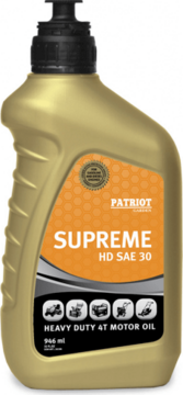 Масло 4-х тактное PATRIOT SAE30 Supreme HD 4Т (850030598)