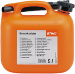 Канистра пластиковая с заливной трубкой STIHL 5 л, оранжевая (00008810200)