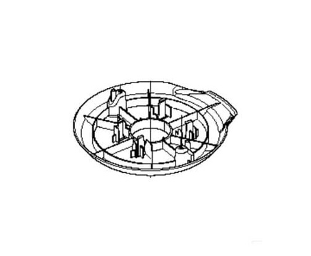 Кожух защитный ремня Husqvarna 5019681-01 для LB248S/LB253S/LC53e