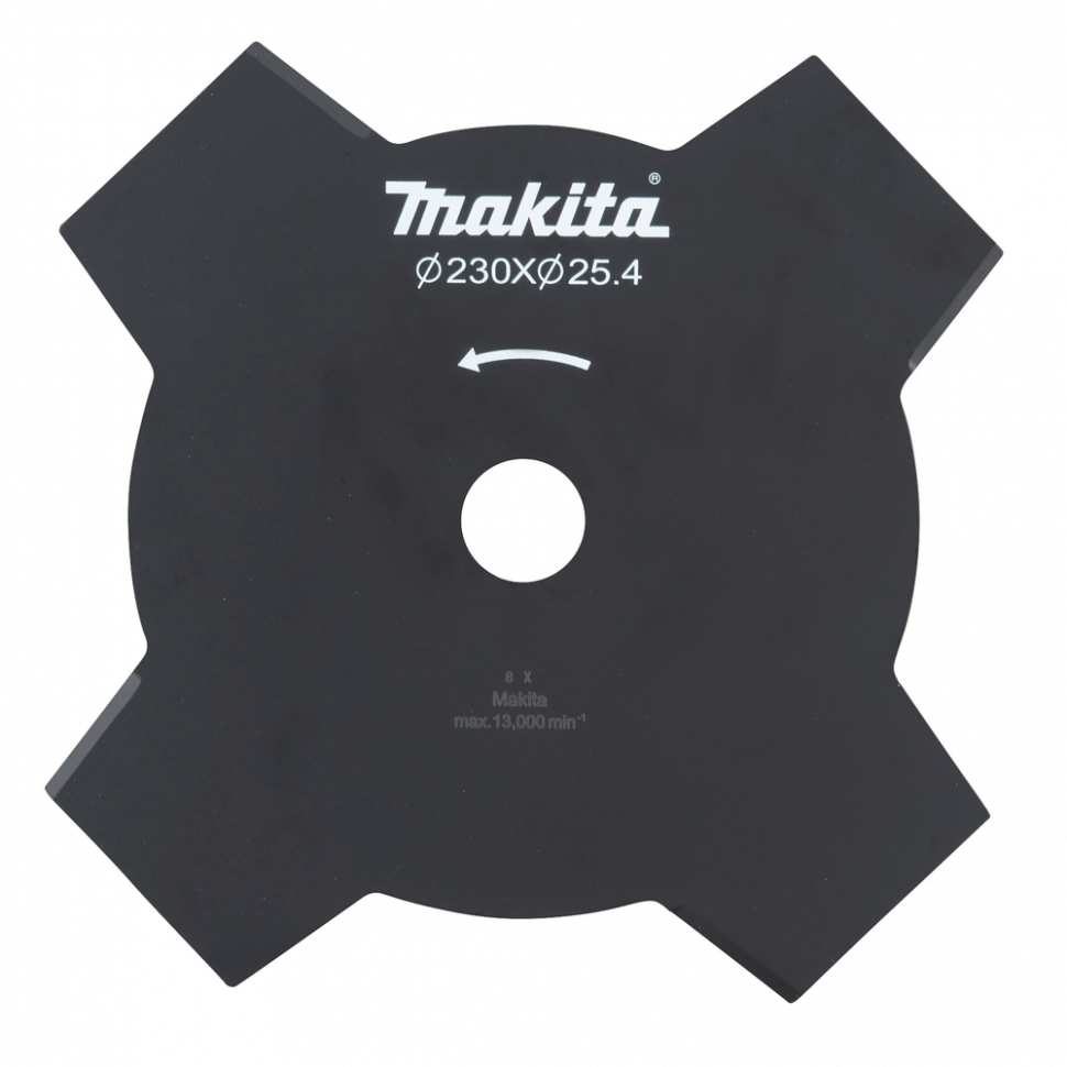 Нож MAKITA 4Т 230х25.4мм (195150-5)