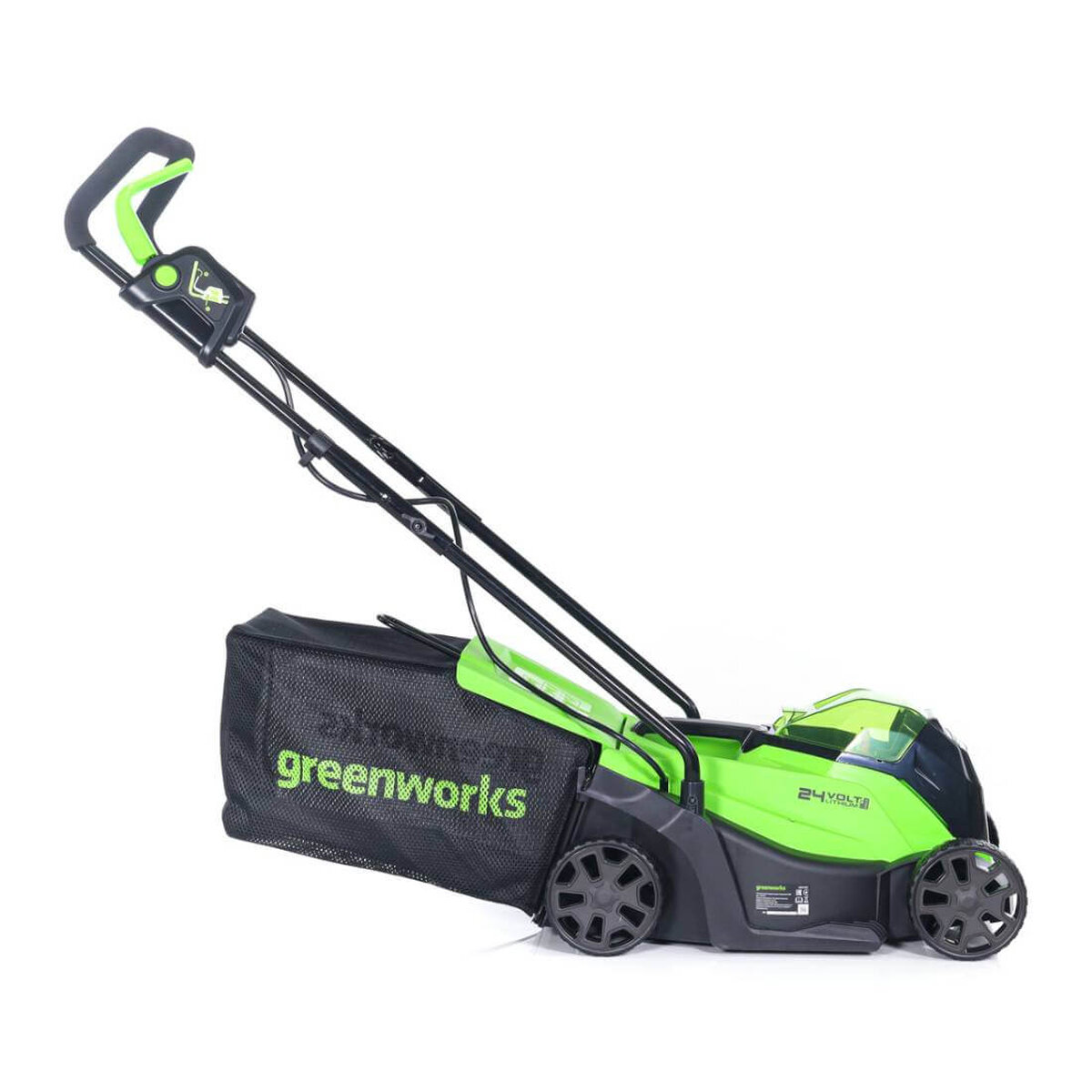 Газонокосилка аккумуляторная GREENWORKS GD24LM33K2 (2516107UA) [24В, 1х2.0 Ач, з/у]