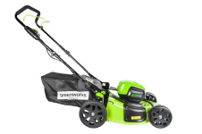 Газонокосилка аккумуляторная GREENWORKS GD60LM46SP (2502907) [60В, без акб и з/у]