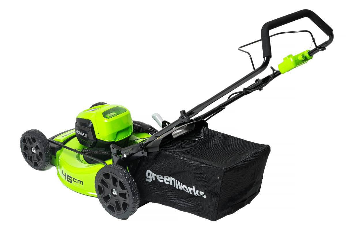 Газонокосилка аккумуляторная GREENWORKS GD40LM46HPK4 (2514407UB) [40В, 1х4.0 Ач, з/у]