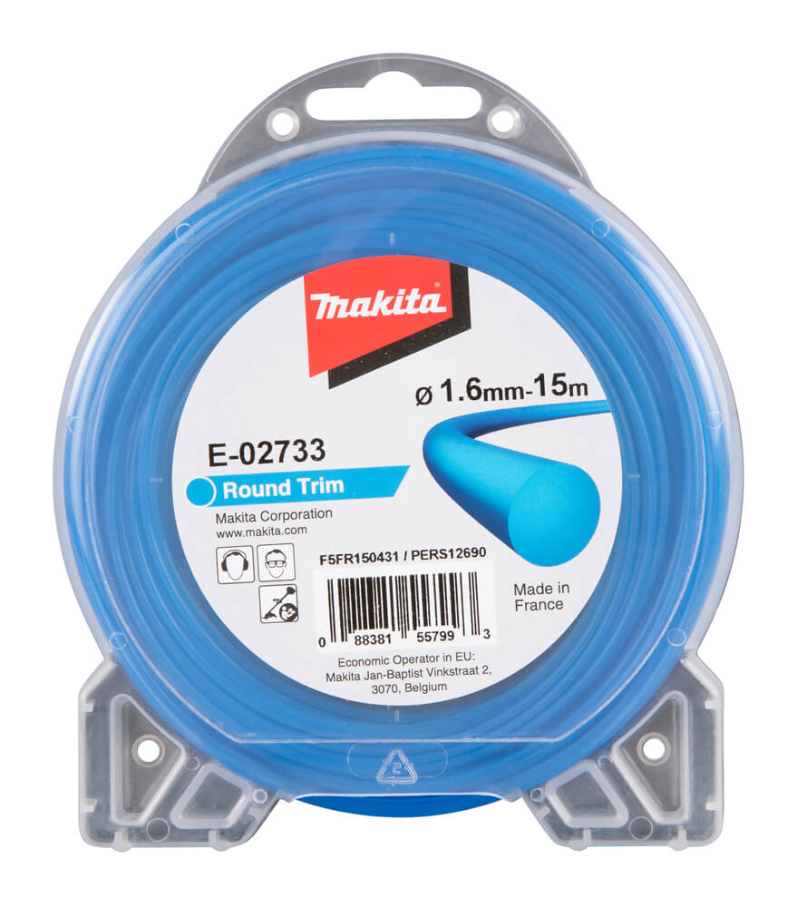Леска триммерная MAKITA 1.6x15м (E-02733)