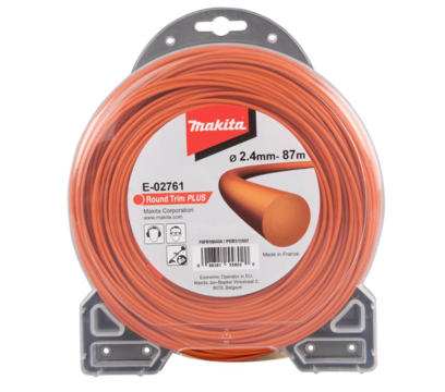 Леска триммерная MAKITA 2.4x87м (E-02761)