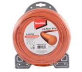 Леска триммерная MAKITA 2.4x87м (E-02761)