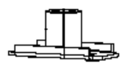 Адаптер ножа HUSQVARNA 5879112-01 для LC140 / LC140S